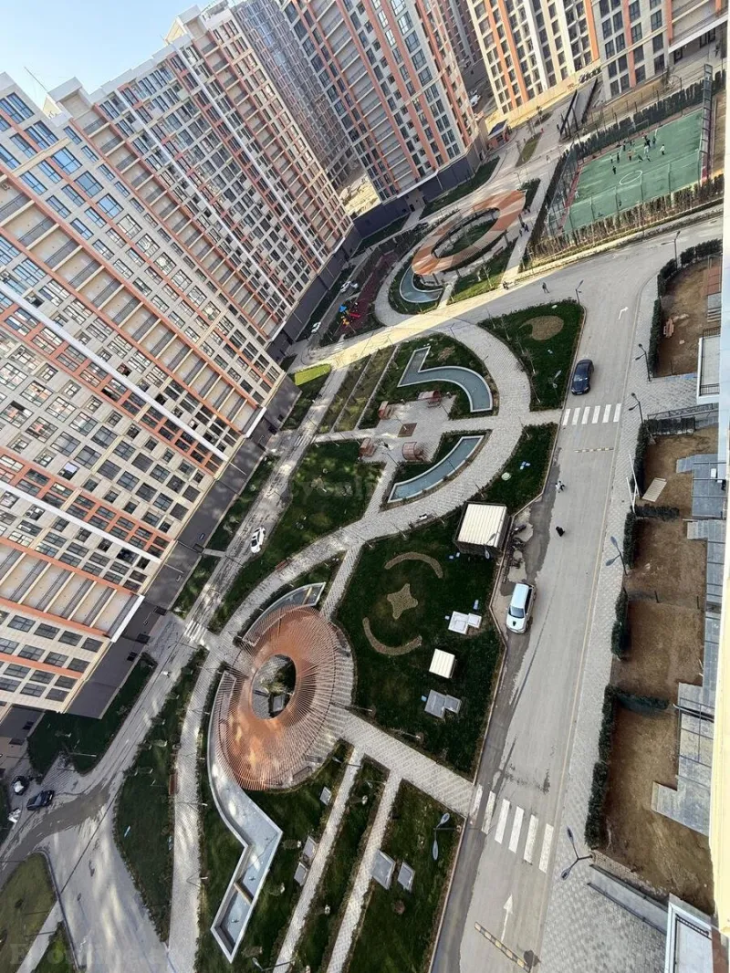 Satılır 3 otaqlı Mənzil Yeni tikili 84 m² Elmlər Akademiyası m. - şəkil 3