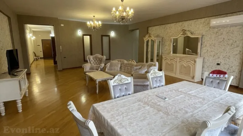 Kirayə verilir 3 otaqlı Mənzil Yeni tikili 220 m² Xətai m. - şəkil 10