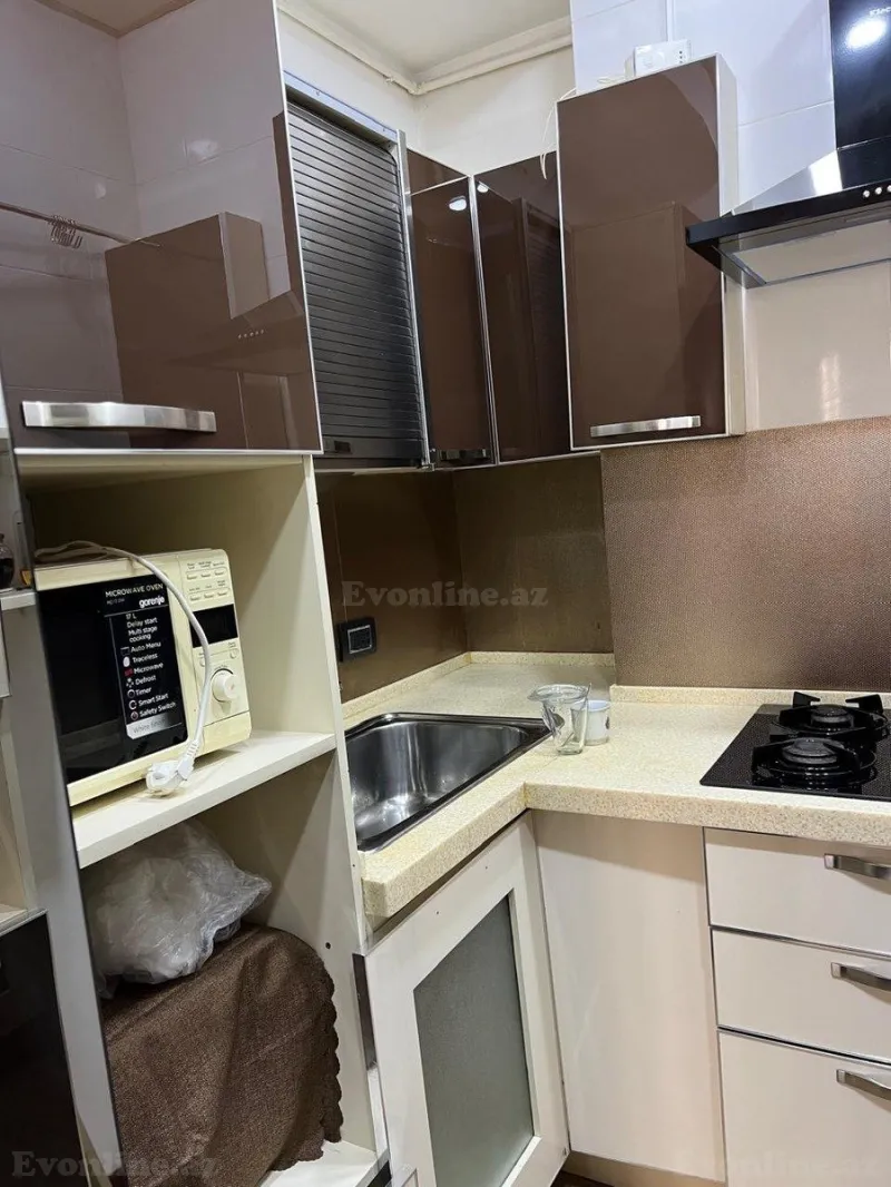 Kirayə verilir 2 otaqlı Mənzil Yeni tikili 55 m² 8 Noyabr m. - şəkil 3