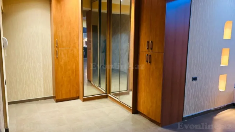 Kirayə verilir 3 otaqlı Mənzil Yeni tikili 140 m² Nərimanov r. - şəkil 10