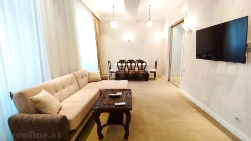 Kirayə verilir 2 otaqlı Mənzil Yeni tikili 60 m² Nəsimi r. - şəkil 3