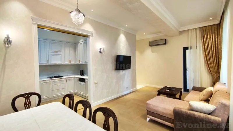 Kirayə verilir 2 otaqlı Mənzil Yeni tikili 60 m² Nəsimi r. - şəkil 7