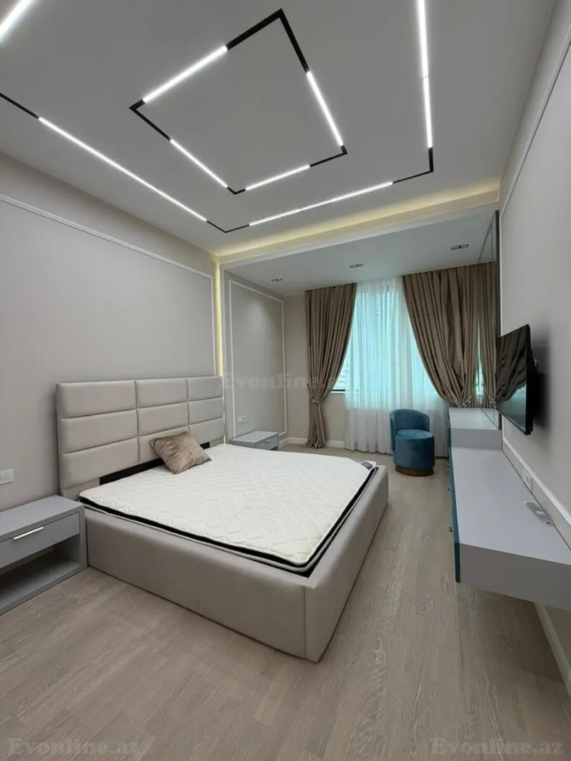 Satılır 3 otaqlı Mənzil Yeni tikili 128 m² Nəsimi r. - şəkil 3