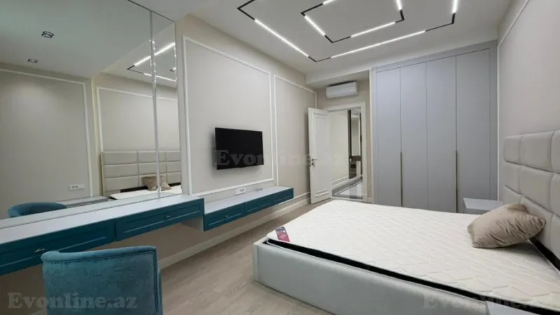 Satılır 3 otaqlı Mənzil Yeni tikili 128 m² Nəsimi r. - şəkil 4