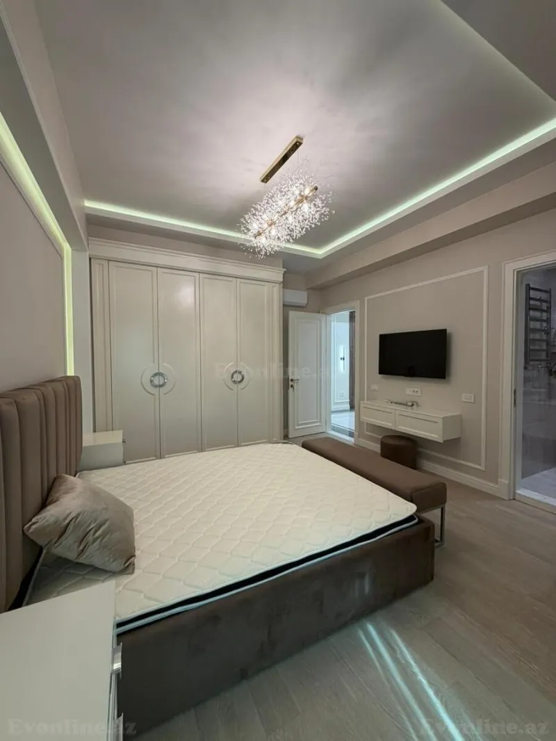 Satılır 3 otaqlı Mənzil Yeni tikili 128 m² Nəsimi r. - şəkil 5