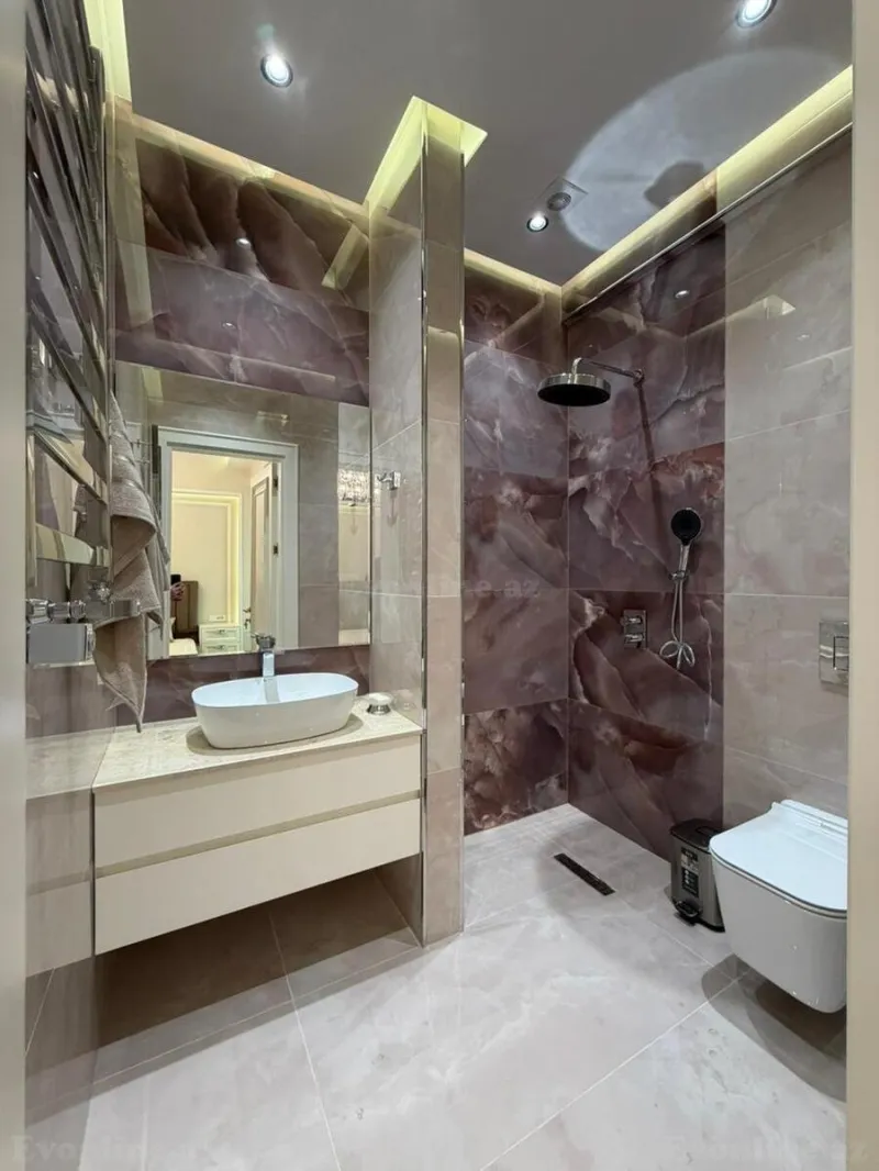 Satılır 3 otaqlı Mənzil Yeni tikili 128 m² Nəsimi r. - şəkil 10