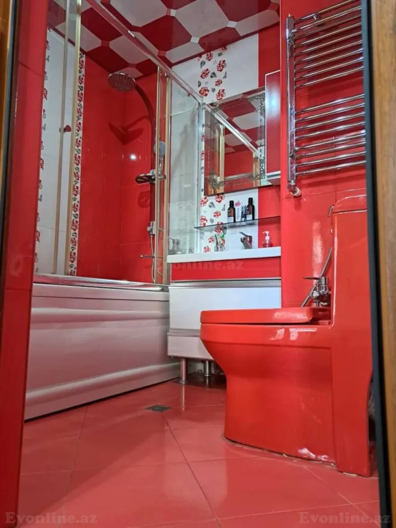 Satılır 3 otaqlı Mənzil Yeni tikili 95 m² Qara Qarayev m. - şəkil 8