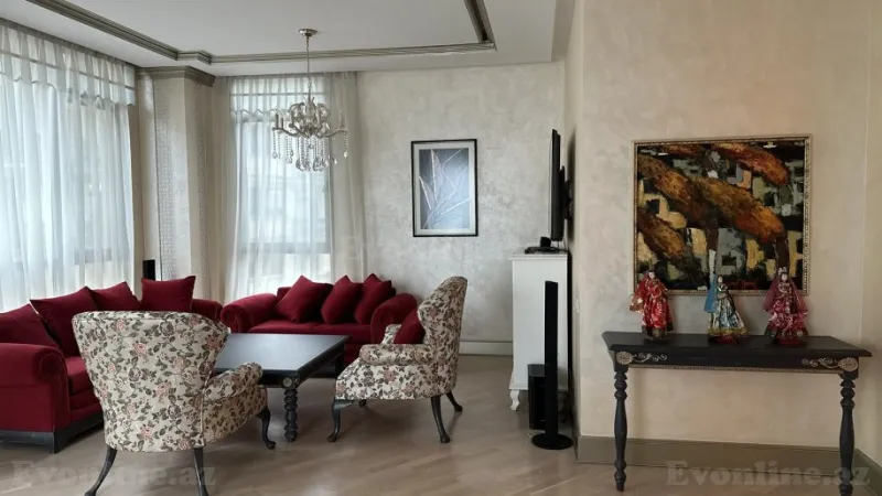 Kirayə verilir 3 otaqlı Mənzil Yeni tikili 170 m² İçərişəhər m. - şəkil 6