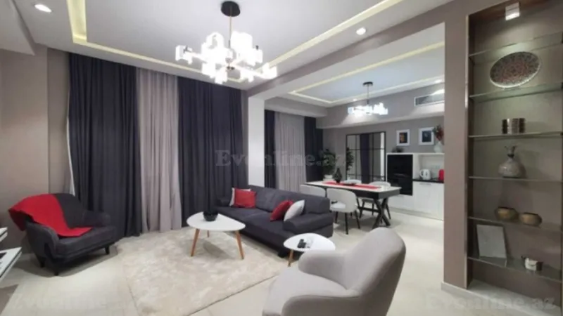Kirayə verilir 3 otaqlı Mənzil Yeni tikili 130 m² Xətai r.