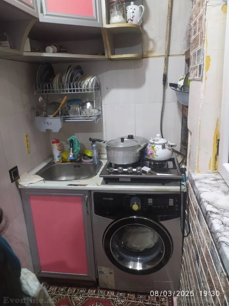 Satılır 1 otaqlı Mənzil Köhnə tikili 42 m² Hövsan - şəkil 2