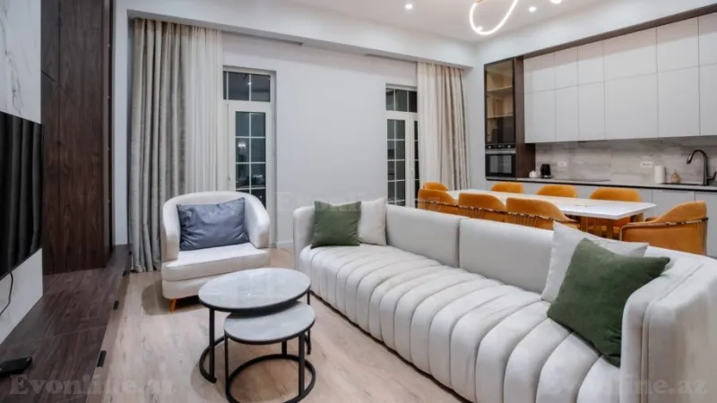 Kirayə verilir 3 otaqlı Mənzil Yeni tikili 120 m² Xətai r. - şəkil 4