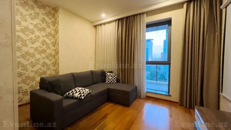 Kirayə verilir 4 otaqlı Mənzil Yeni tikili 220 m² Səbail r. - şəkil 12