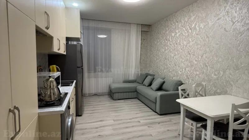 Kirayə verilir 2 otaqlı Mənzil Yeni tikili 45 m² Yasamal