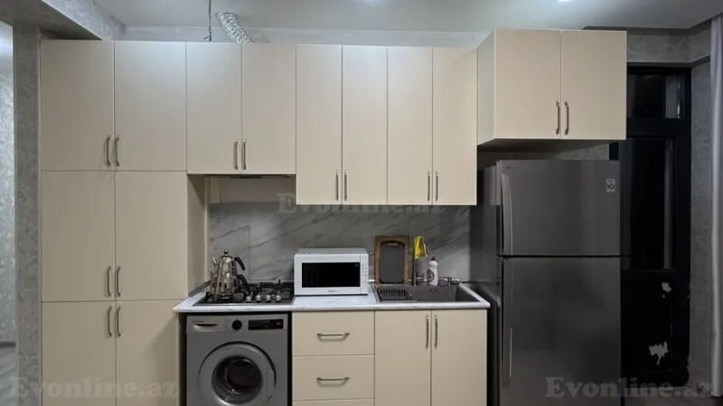 Kirayə verilir 2 otaqlı Mənzil Yeni tikili 45 m² Yasamal - şəkil 3