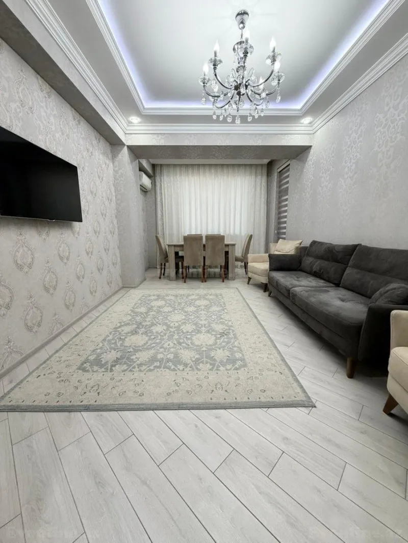 Satılır 3 otaqlı Mənzil Yeni tikili 82 m² Həzi Aslanov m. - şəkil 2