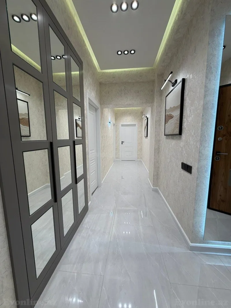 Satılır 3 otaqlı Mənzil Yeni tikili 91 m² Həzi Aslanov m. - şəkil 5