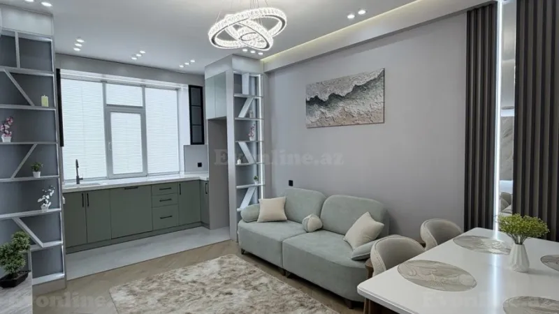 Satılır 2 otaqlı Mənzil Yeni tikili 53 m² Həzi Aslanov m. - şəkil 10