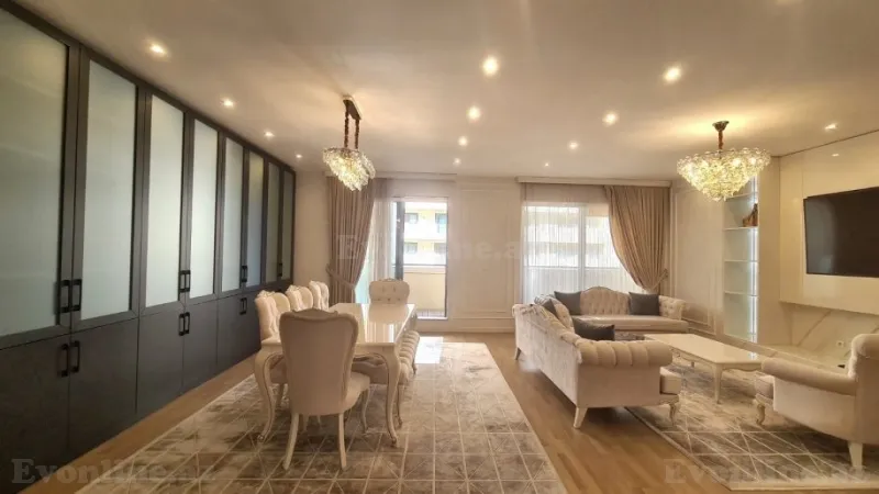 Kirayə verilir 3 otaqlı Mənzil Yeni tikili 189 m² Nəsimi r. - şəkil 4