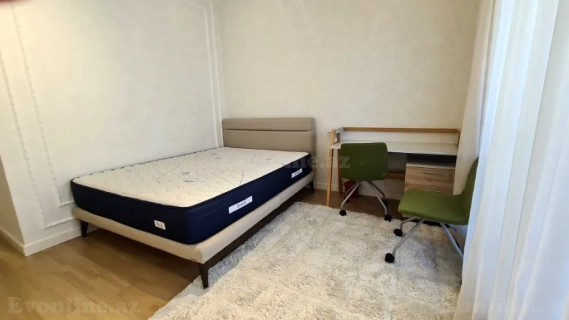 Kirayə verilir 3 otaqlı Mənzil Yeni tikili 189 m² Nəsimi r. - şəkil 13