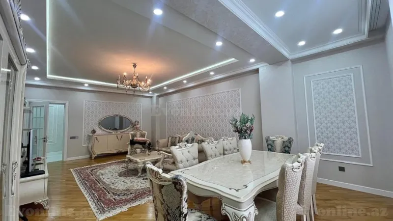 Kirayə verilir 3 otaqlı Mənzil Yeni tikili 160 m² Nərimanov r. - şəkil 2