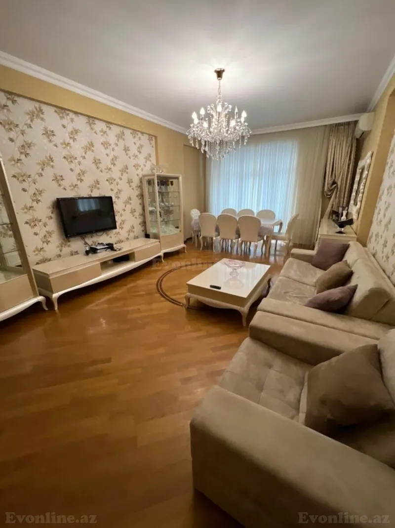 Satılır 3 otaqlı Mənzil Yeni tikili 118 m² Nəriman Nərimanov m. - şəkil 2