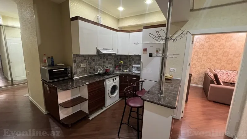 Kirayə verilir 2 otaqlı Mənzil Yeni tikili 70 m² Nərimanov r. - şəkil 7