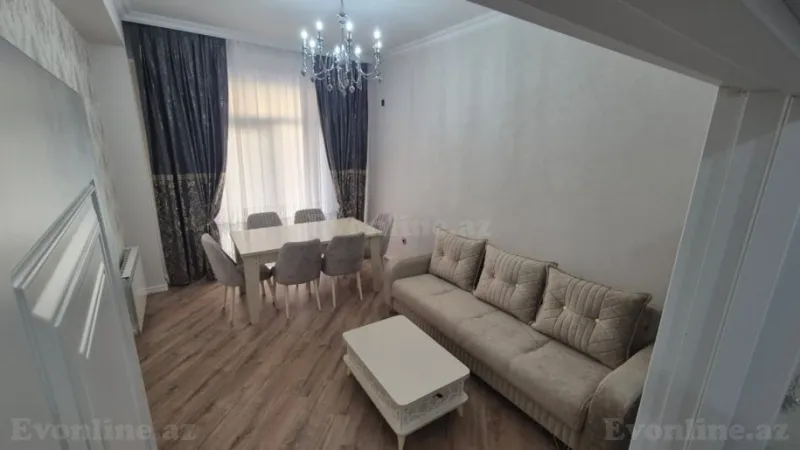 Kirayə verilir 2 otaqlı Mənzil Yeni tikili 65 m² Koroğlu m. - şəkil 3