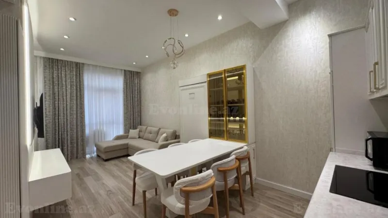 Kirayə verilir 3 otaqlı Mənzil Yeni tikili 80 m² Sabunçu r. - şəkil 8