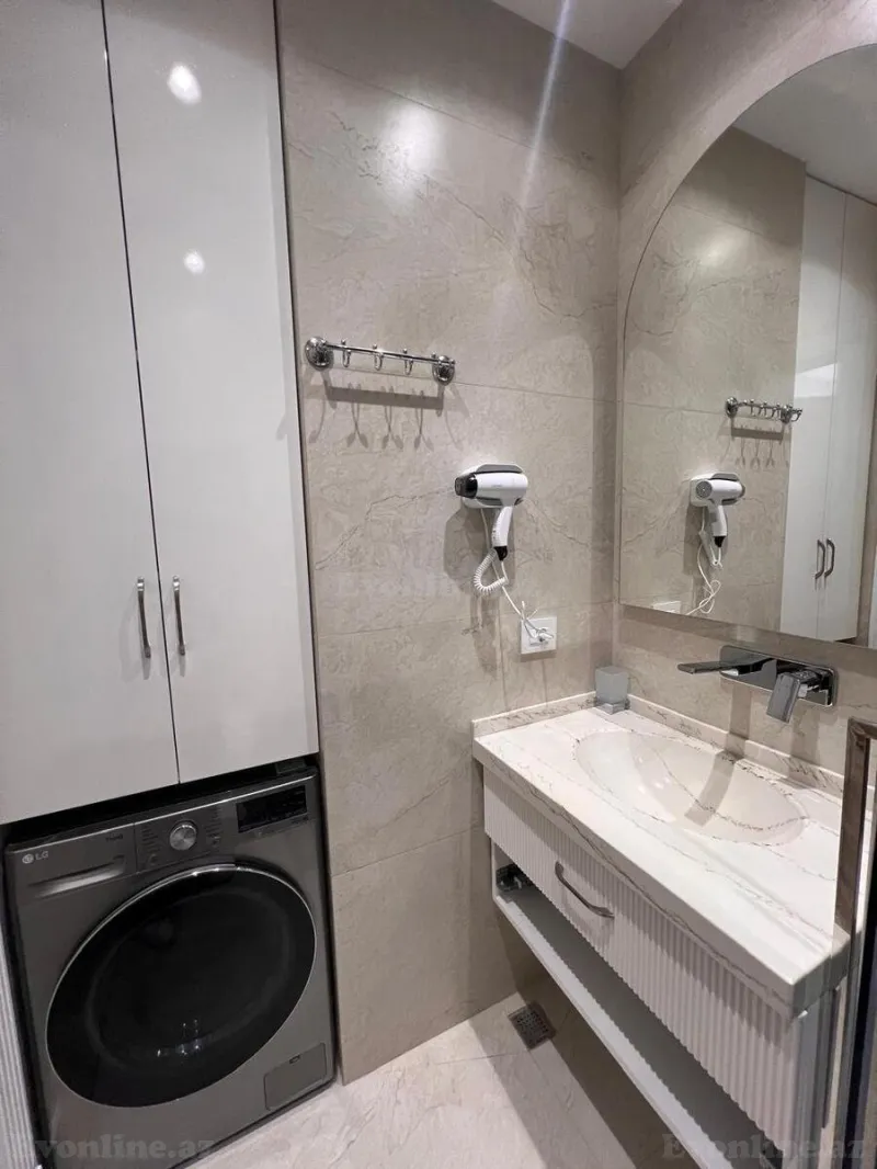 Kirayə verilir 3 otaqlı Mənzil Yeni tikili 80 m² Sabunçu r. - şəkil 12