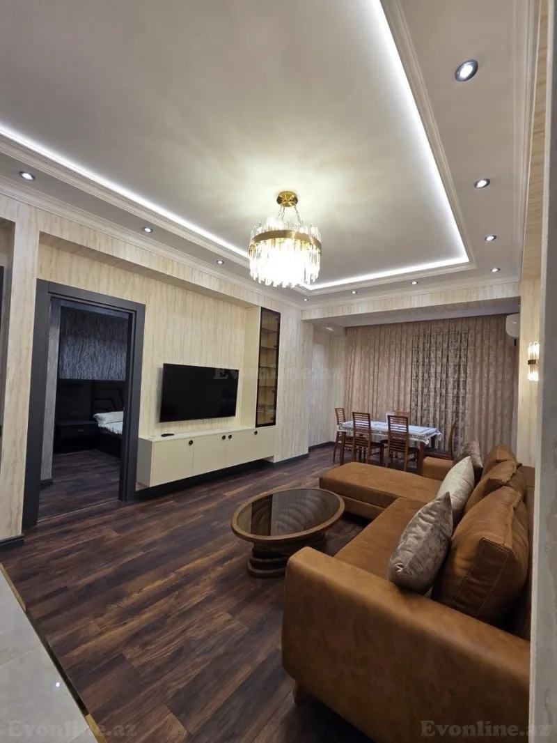 Kirayə verilir 2 otaqlı Mənzil Yeni tikili 80 m² Yasamal - şəkil 2