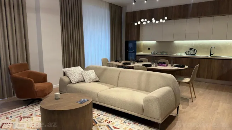 Kirayə verilir 3 otaqlı Mənzil Yeni tikili 135 m² Xətai r. - şəkil 4