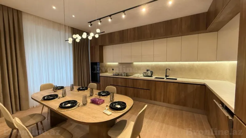 Kirayə verilir 3 otaqlı Mənzil Yeni tikili 135 m² Xətai r. - şəkil 10