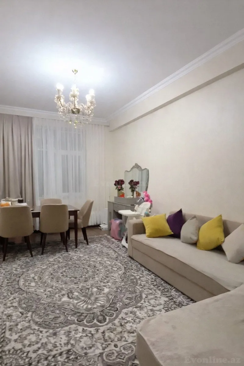 Satılır 2 otaqlı Mənzil Yeni tikili 60 m² Yasamal r. - şəkil 2