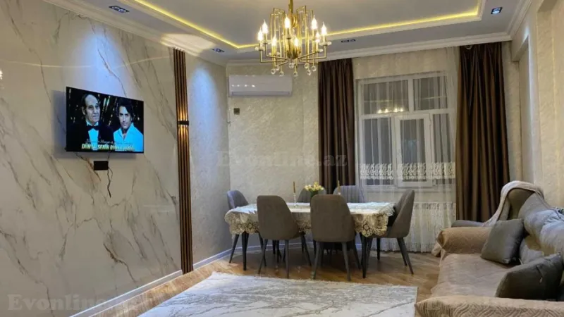 Kirayə verilir 3 otaqlı Mənzil Yeni tikili 85 m² Yasamal
