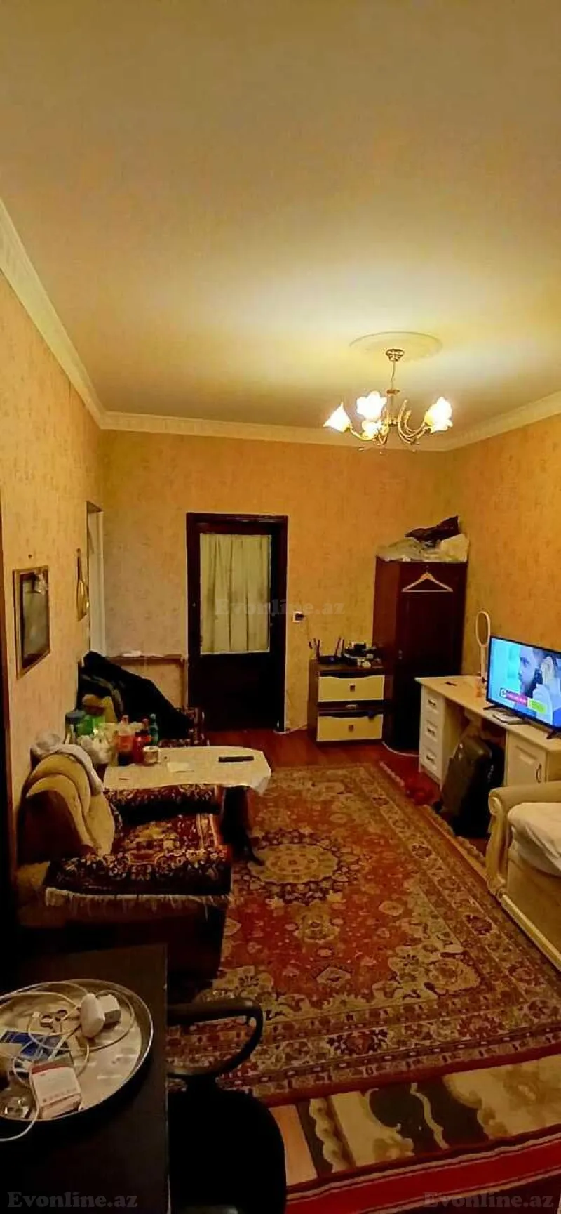 Satılır 2 otaqlı Mənzil Köhnə tikili 50 m² Memar Əcəmi m. - şəkil 2