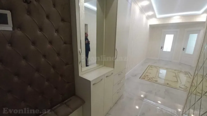Kirayə verilir 3 otaqlı Mənzil Yeni tikili 122 m² Nərimanov r. - şəkil 9