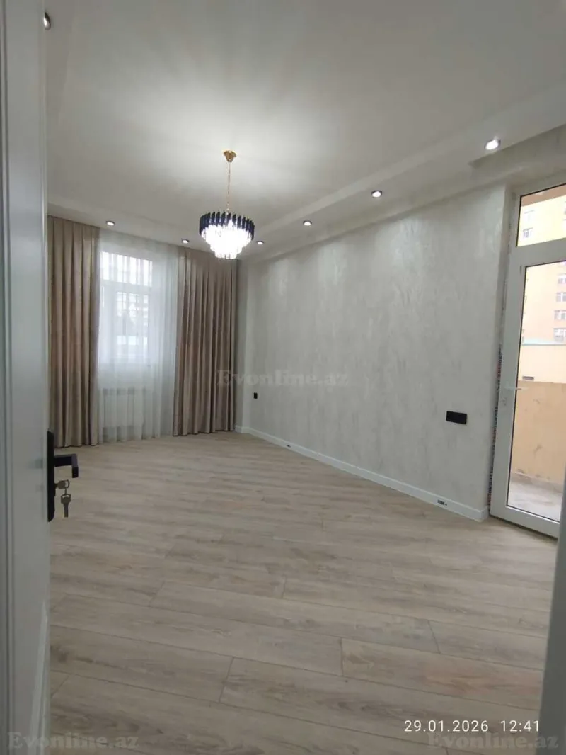 Satılır 2 otaqlı Mənzil Yeni tikili 60 m² Həzi Aslanov m. - şəkil 3
