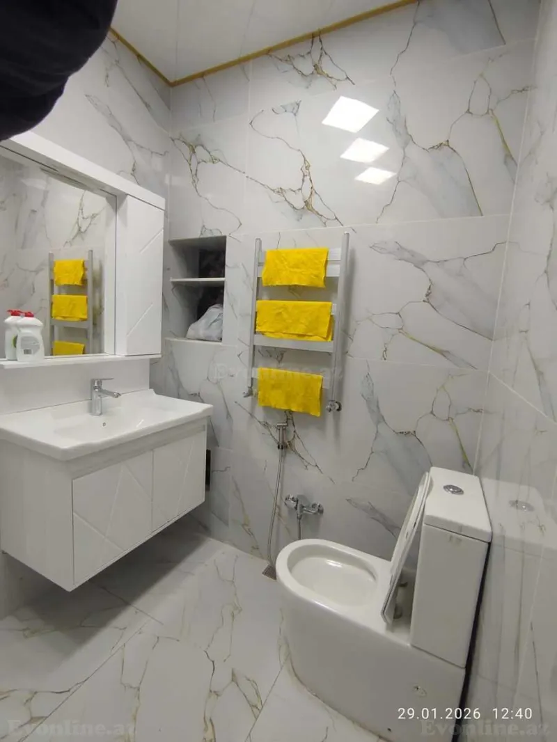 Satılır 2 otaqlı Mənzil Yeni tikili 60 m² Həzi Aslanov m. - şəkil 16