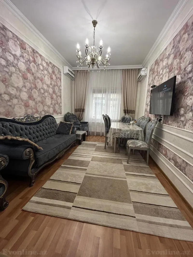 Satılır 3 otaqlı Mənzil Yeni tikili 80 m² Nəriman Nərimanov m. - şəkil 3