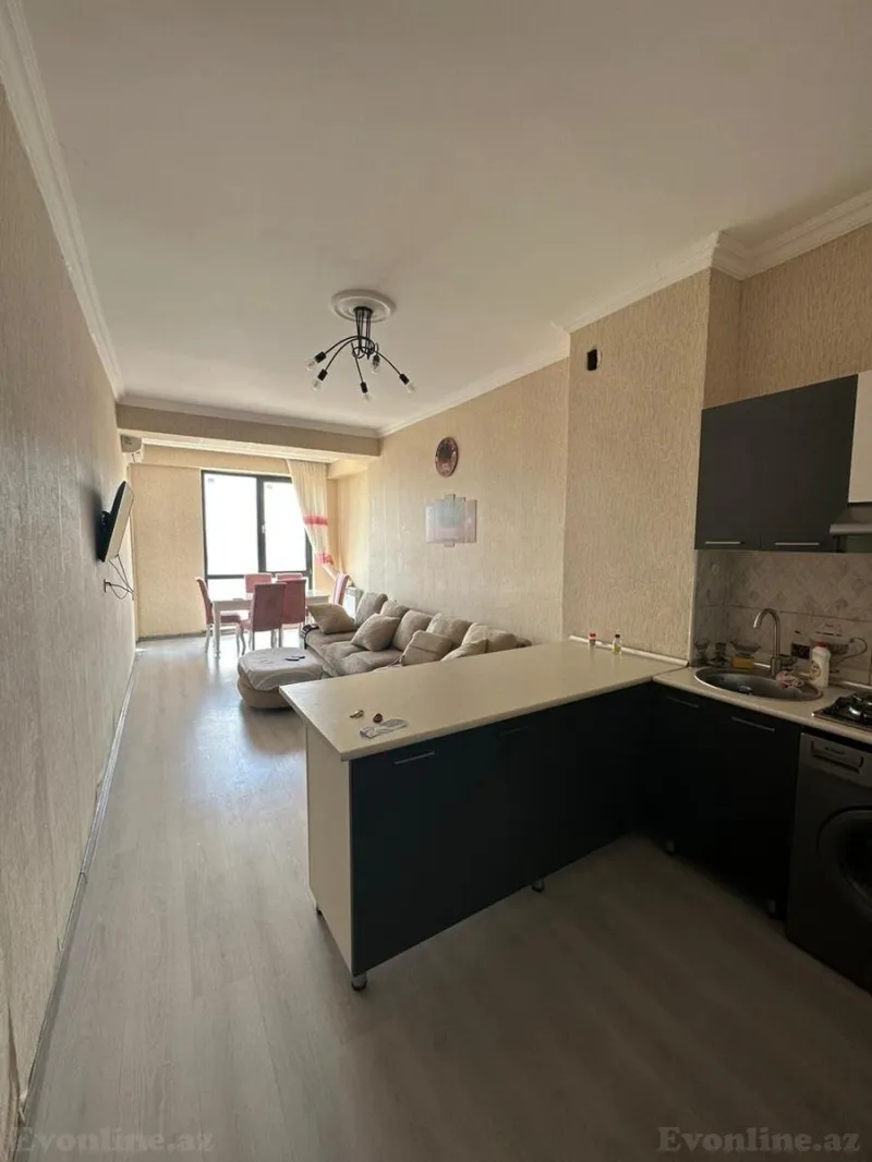 Kirayə verilir 2 otaqlı Mənzil Yeni tikili 85 m² Gənclik m. - şəkil 3
