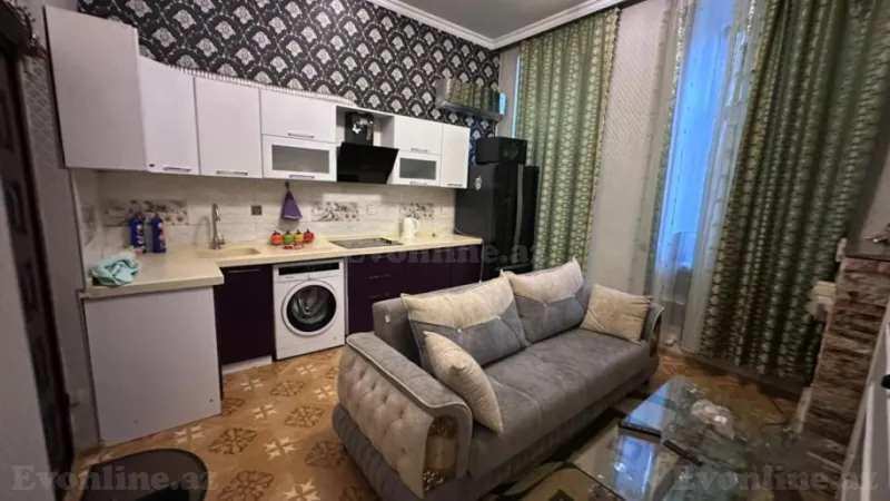 Satılır 2 otaqlı Mənzil Köhnə tikili 45.5 m² Sahil m. - şəkil 4