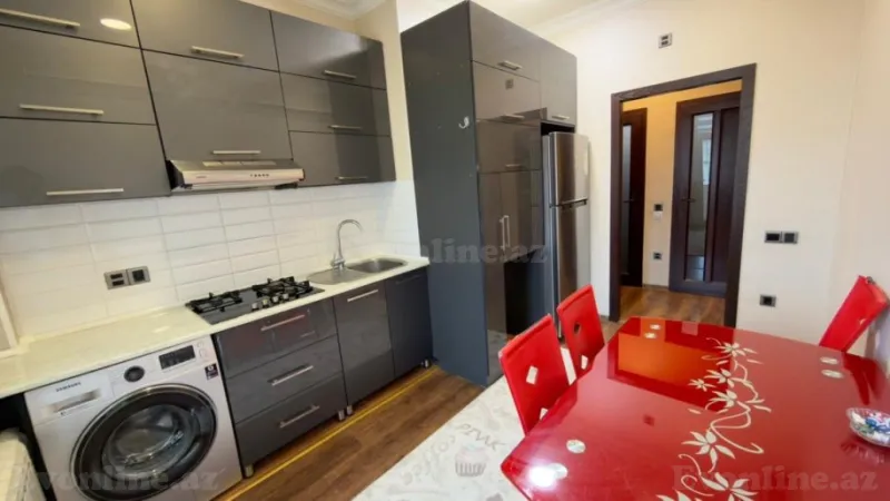 Kirayə verilir 2 otaqlı Mənzil Yeni tikili 85 m² Yeni Yasamal - şəkil 3
