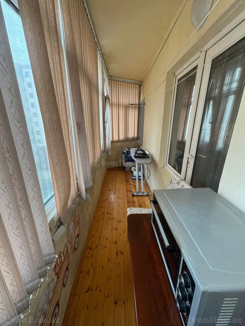 Satılır 2 otaqlı Mənzil Köhnə tikili 60 m² İnşaatçılar m. - şəkil 14