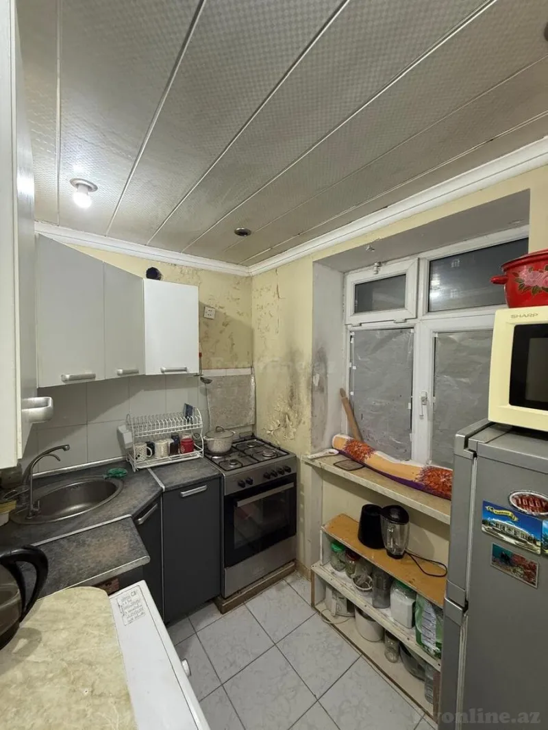 Satılır 3 otaqlı Mənzil Köhnə tikili 63 m² İnşaatçılar m. - şəkil 11