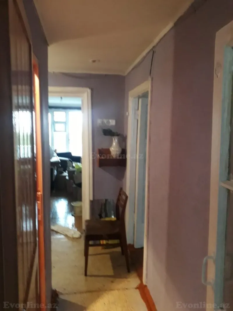 Satılır 3 otaqlı Mənzil Köhnə tikili 78 m² İnşaatçılar m. - şəkil 3