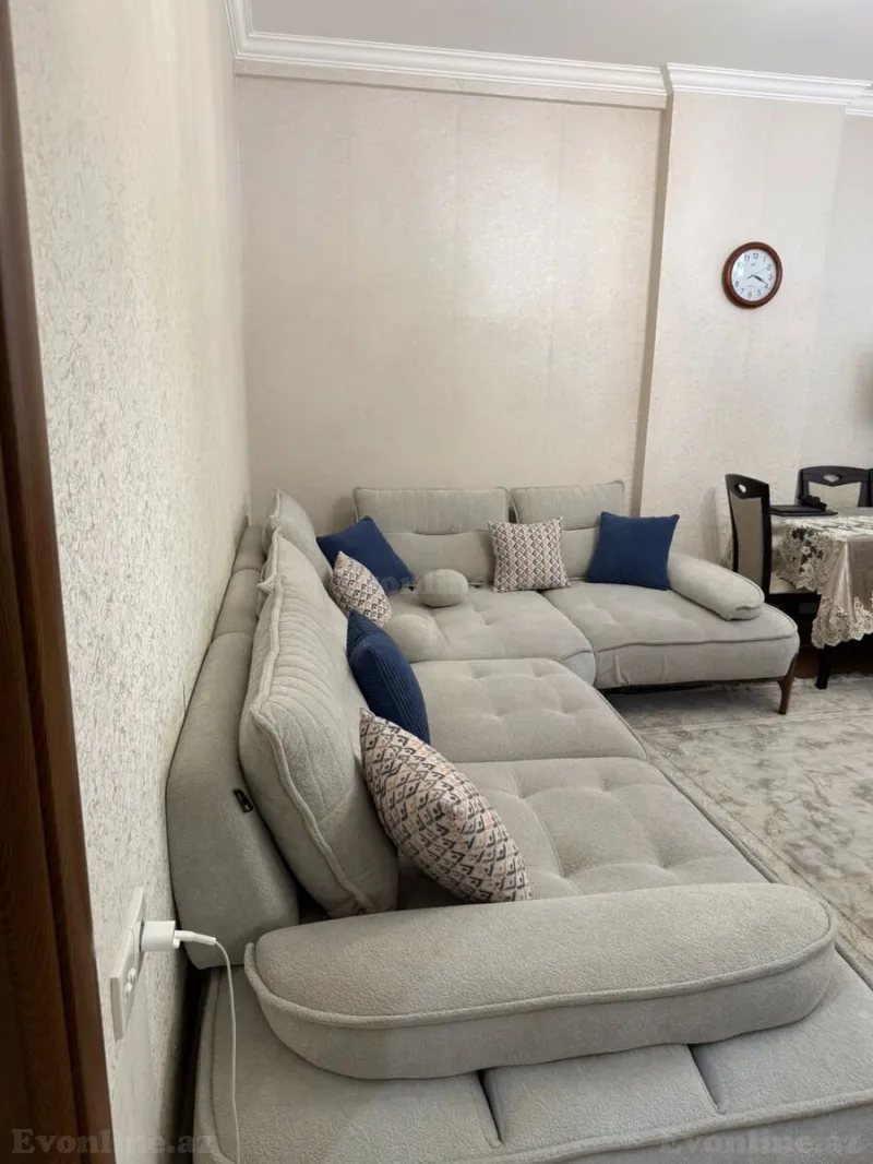 Satılır 1 otaqlı Mənzil Yeni tikili 65 m² Nəsimi r. - şəkil 2