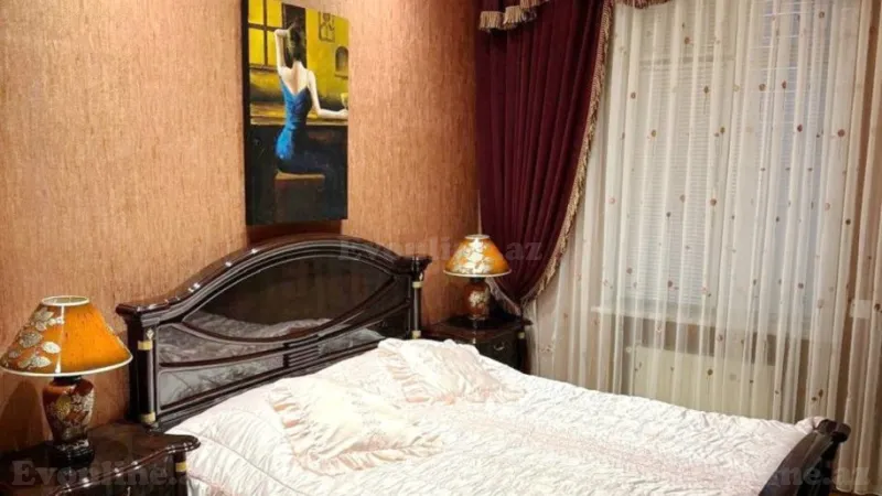 Kirayə verilir 3 otaqlı Mənzil Yeni tikili 140 m² Nərimanov r. - şəkil 5