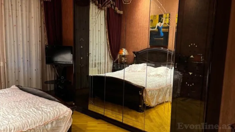 Kirayə verilir 3 otaqlı Mənzil Yeni tikili 140 m² Nərimanov r. - şəkil 6