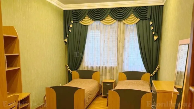 Kirayə verilir 3 otaqlı Mənzil Yeni tikili 140 m² Nərimanov r. - şəkil 9