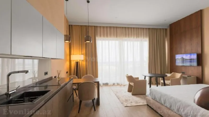 Kirayə verilir 1 otaqlı Mənzil Yeni tikili 65 m² Sabunçu r. - şəkil 9